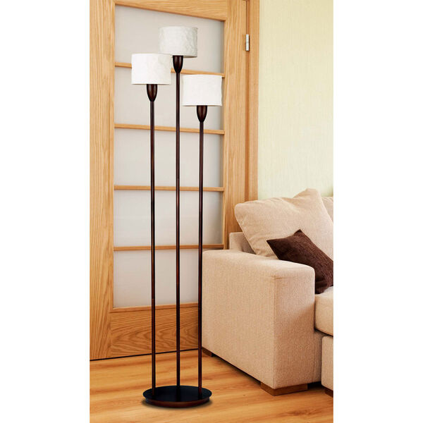 Kenroy Home Crush Oil Rubbed Bronze, Torchiere Floor Lamp Oil Rubbed Bronze
