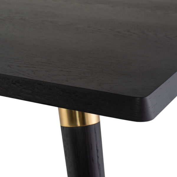 Scholar Onyx and Gold 95-Inch Dining Table, image 4