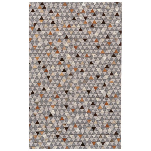 Fannin Gray Ivory Brown Area Rug, image 1