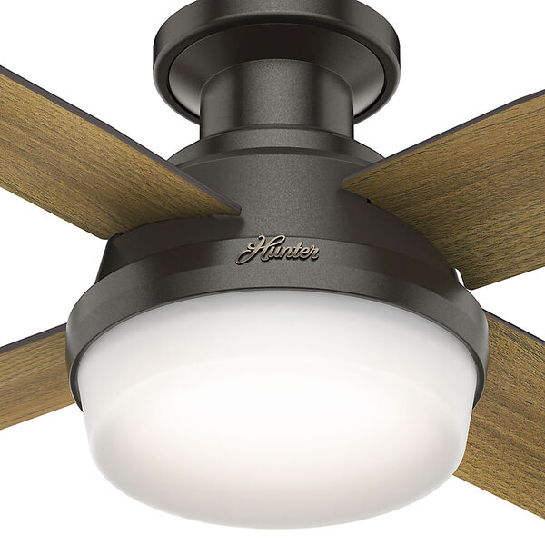 Dempsey Noble Bronze 44-Inch Two-Light LED Ceiling Fan, image 2