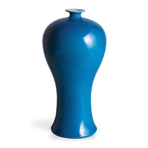 Turquoise Blue Vase, image 1