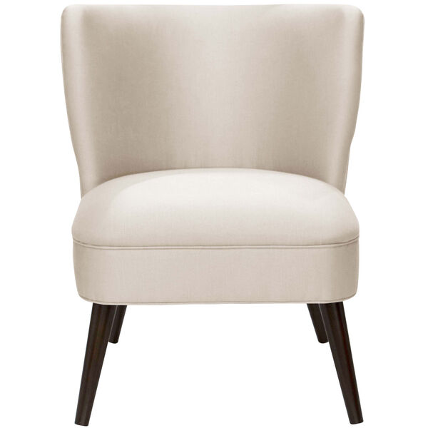 Shantung Pearl 34-Inch Pleated Chair, image 2