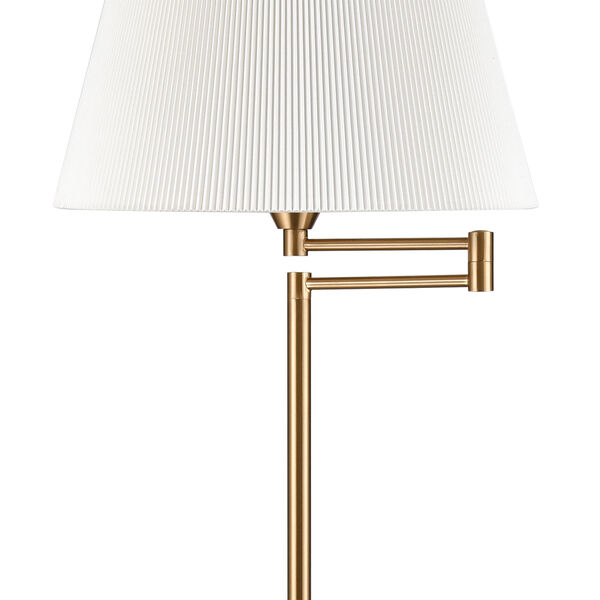 Scope Aged Brass One-Light Floor Lamp, image 3