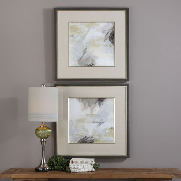 Abstract Vistas Framed Prints, Set of Two, image 1