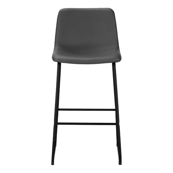 Grey and Black Standing Desk Office Chair, image 4