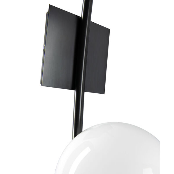 Perch Acid Dipped Black One-Light Wall Sconce, image 4