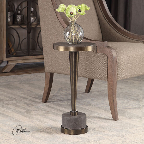 Masika Bronze Accent Table, image 2