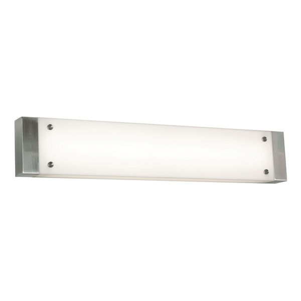 Avanti Satin Nickel One-Light Integrated LED Bath Strip, image 1