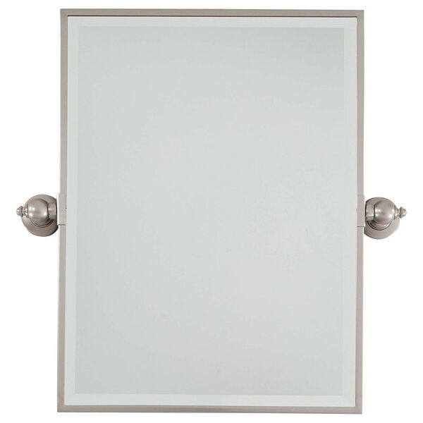 Brushed Nickel Mirror, image 1