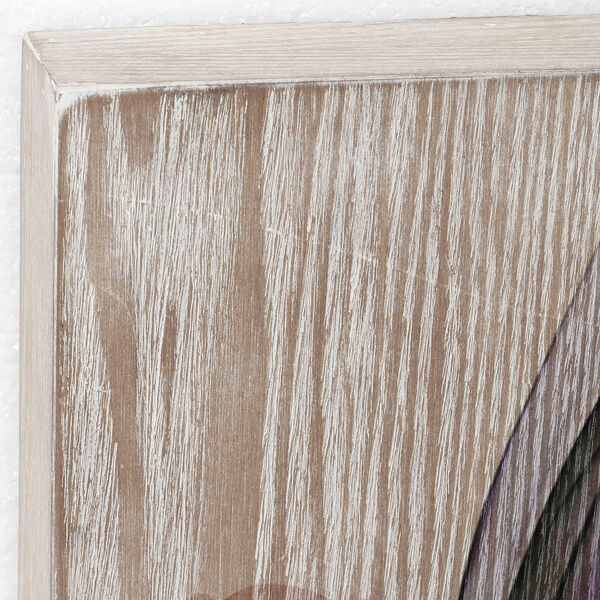 Tulipscape Giclee Printed on Hand Finished Ash Wood Wall Art, image 5