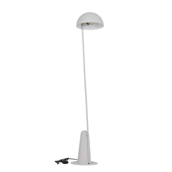 Aranzola Grey White One-Light Floor Lamp, image 1