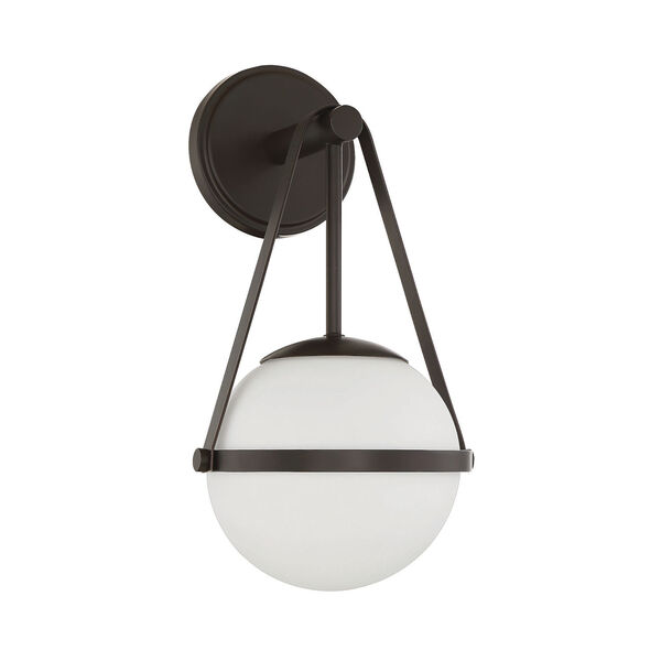 Polson Matte Black One-Light Wall Sconce, image 2