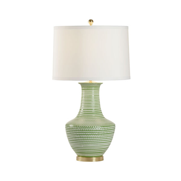 Polished Brass One-Light Table Lamp, image 1