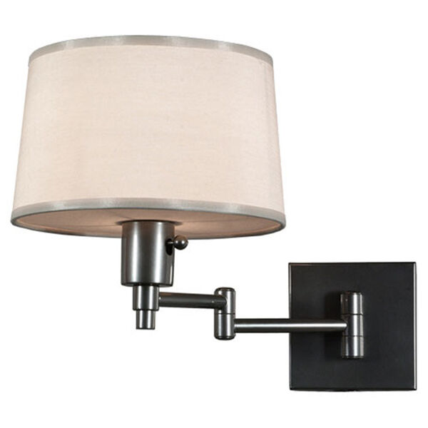 Campbell Gray One-Light Wall Swinger, image 1