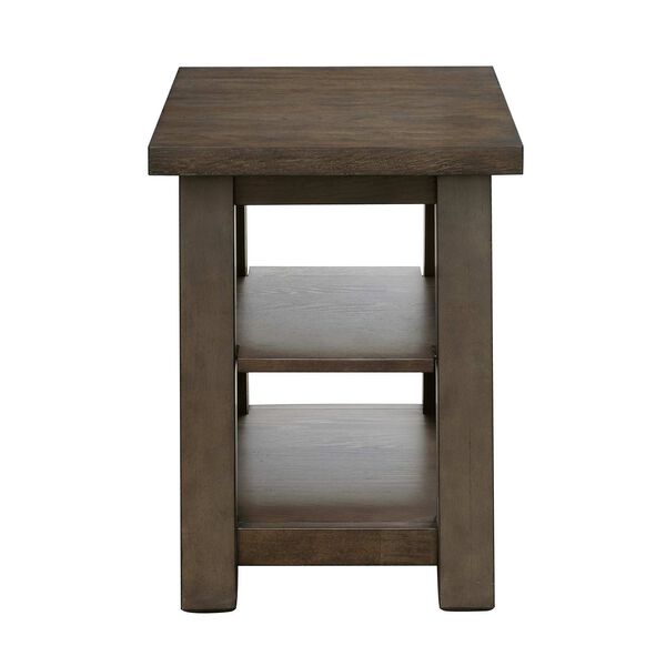 Denman Rich Brown Chairside Table, image 3