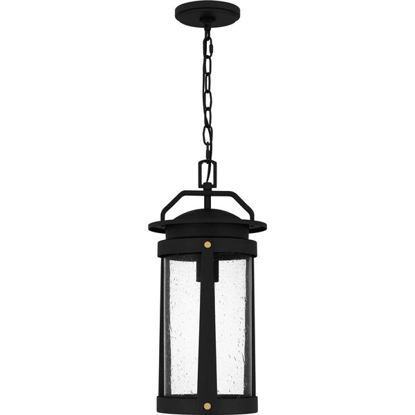 Clifton Earth Black One-Light Outdoor Pendant, image 3