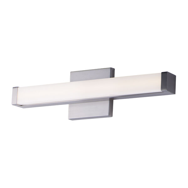 Spec Vanity Satin Nickel 18-Inch LED Bath Bar, image 1