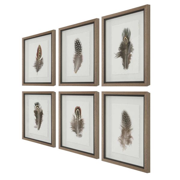 Birds Of A Feather Black Framed Prints, Set of 6, image 6