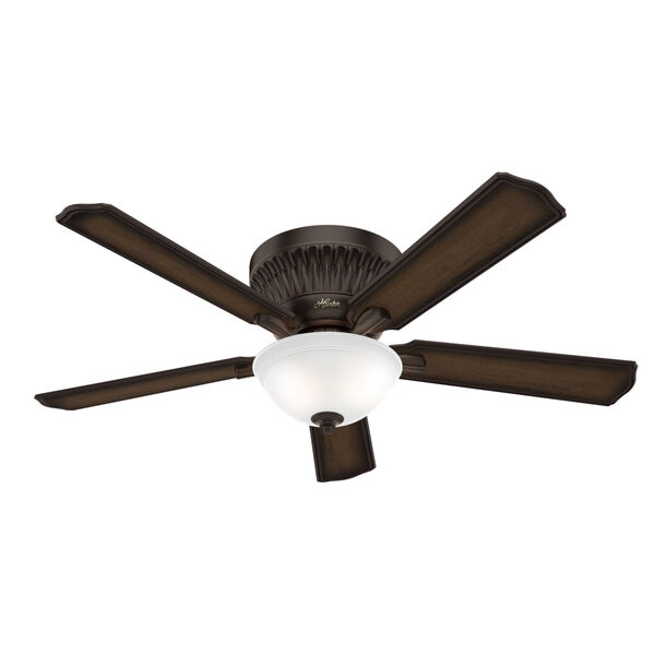 Chauncey Low Profile Onyx Bengal 54-Inch DC Motor LED Ceiling Fan, image 1