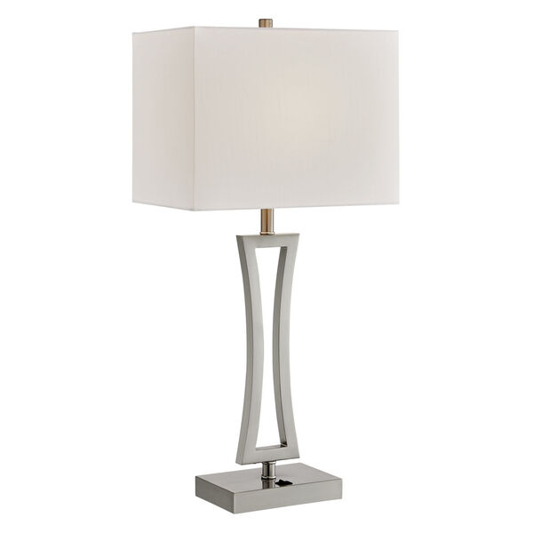 Orleano Brushed Nickel Two-Light Table Lamp, Set of Two, image 5