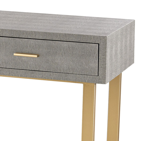 Sands Point Gold Grey Desk, image 4