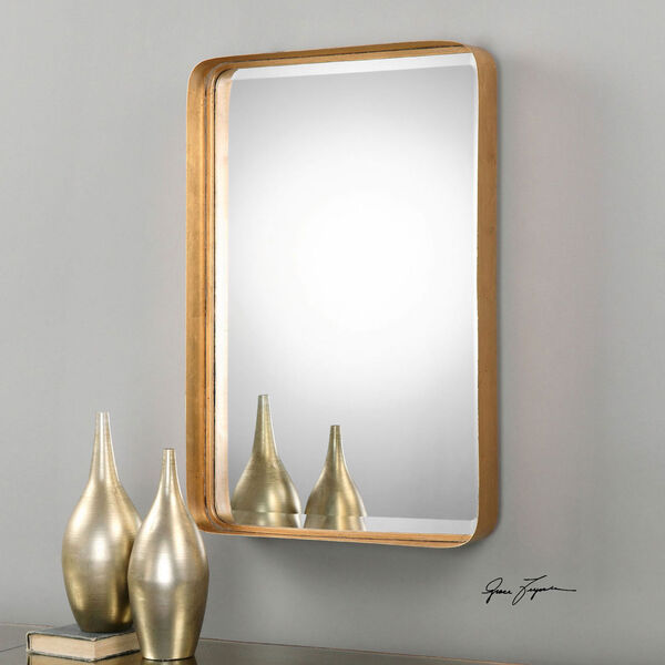 Crofton Antique Gold Mirror, image 3