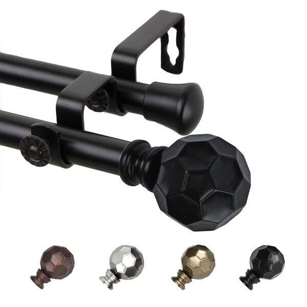 Christiano Double Curtain Rod, image 1