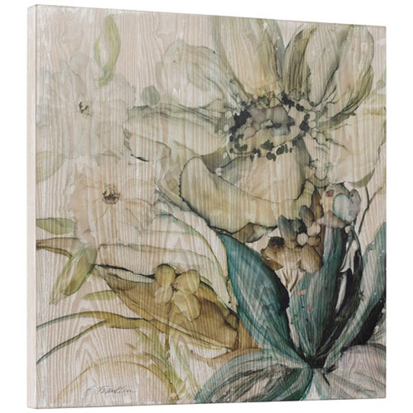 Seaglass Garden II Fine Giclee Printed on Hand Finished Ash Wood Wall Art, image 3