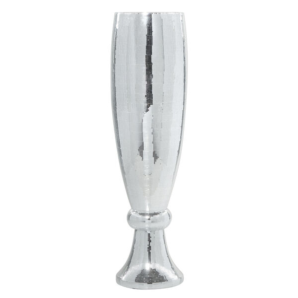 Silver Polystone Vase, image 2