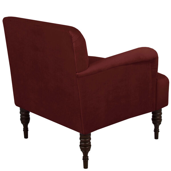 Velvet Berry 33-Inch Chair, image 4