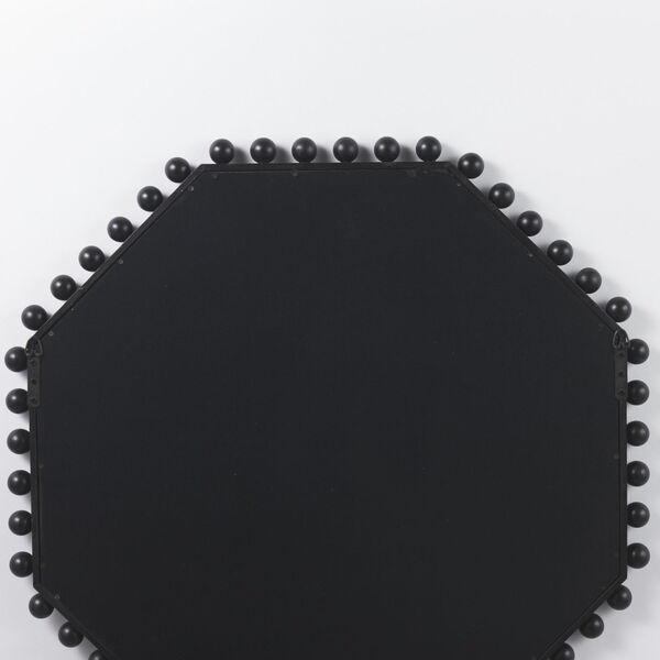 Torquay Black Octagonal Wall Mirror, image 6