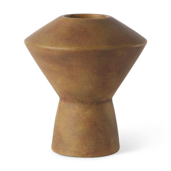 Esme Light Brown Ceramic Vase, image 1