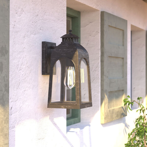 Pilsen Brushed Charcoal One-Light Outdoor Wall Sconce, image 3