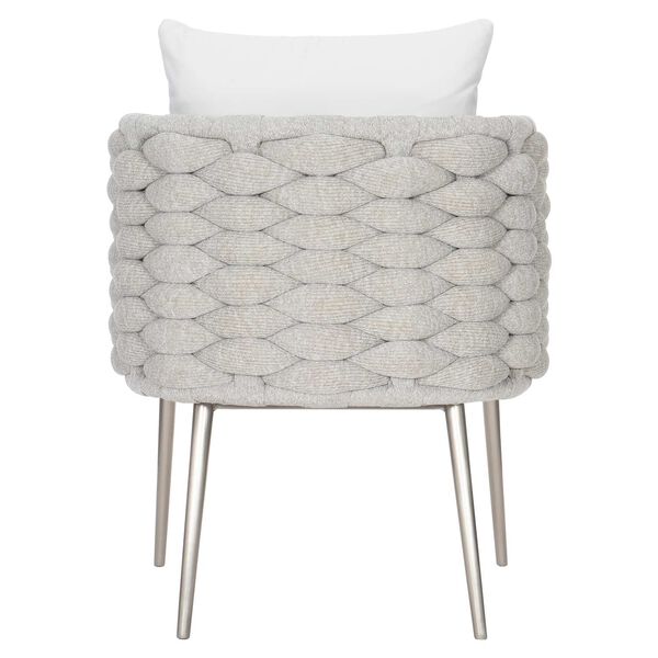 Santa Cruz Nordic Gray Silver Mist Outdoor Arm Chair, image 4