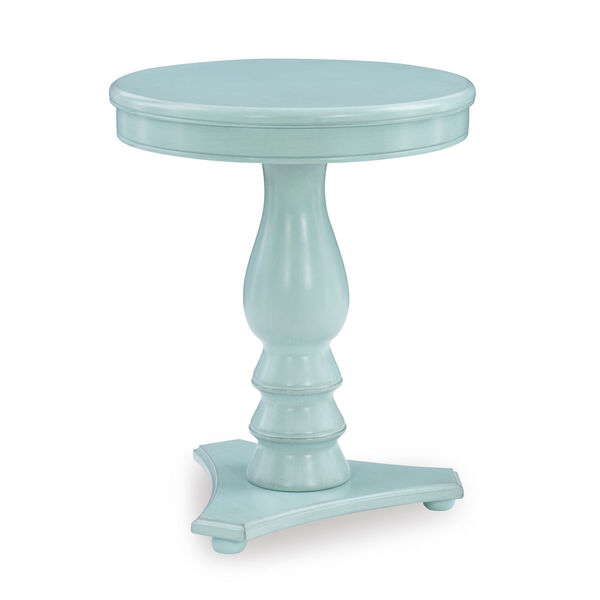Lucy Teal Blue Side Table, image 1