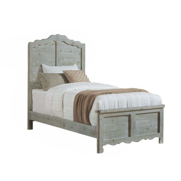 Chatsworth Mint Complete Twin Panel Bed, image 1