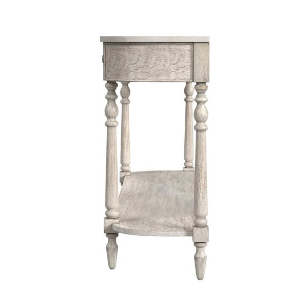 Danielle Rustic Gray 65-Inch Two-Drawer Console Table, image 4