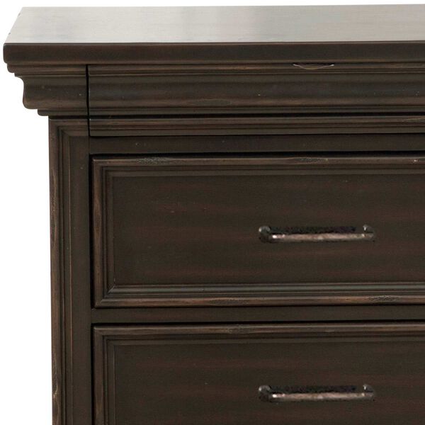Caldwell Brown Two Drawer Nightstand, image 4