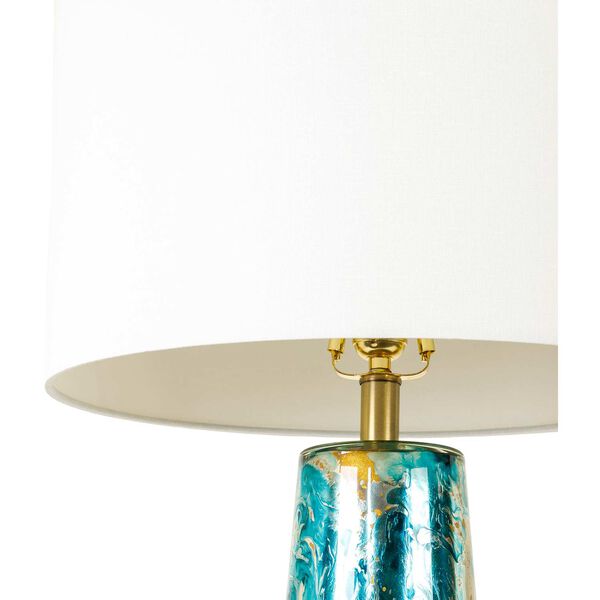 Hydesville Transparent One-Light Table Lamp, image 4