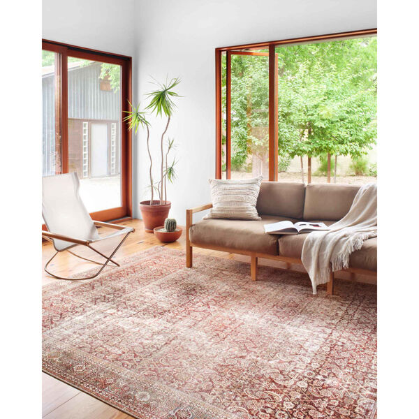 Layla Cinnamon and Sage Rectangular: 5 Ft. x 7 Ft. 6 In. Area Rug, image 2