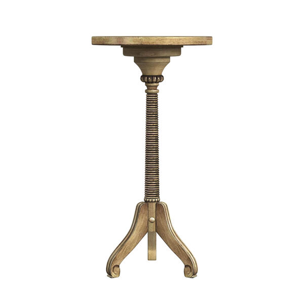 Florence Antique Beige Pedestal Table, image 4