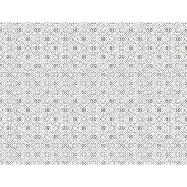 Small Prints Resource Library Gray Two-Inch Zellige Tile Wallpaper - SAMPLE SWATCH ONLY, image 1