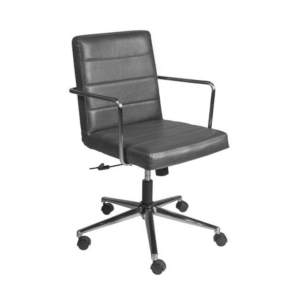Zayn Gray Low Back Office Chair, image 2