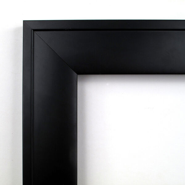 Nero Black, 28 x 16 In. Framed Magnetic Board, image 3