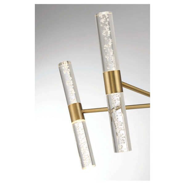 Arlon Warm Brass 10-Light Integrated LED Pendant, image 6