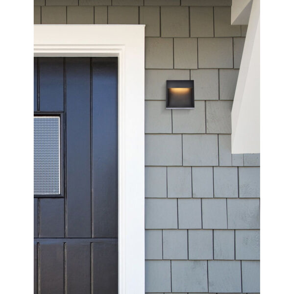 Raine Black 110 Lumens Eight-Light LED Outdoor Wall Sconce, image 6