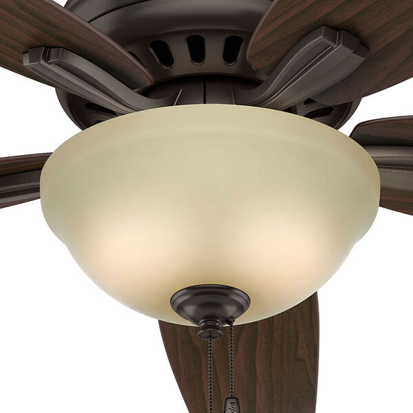 Newsome Premier Bronze 52-Inch Two-Light Fluorescent Adjustable Ceiling Fan, image 3
