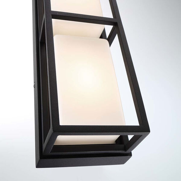 Tamar Black Four-Light LED Outdoor Wall Sconce, image 3