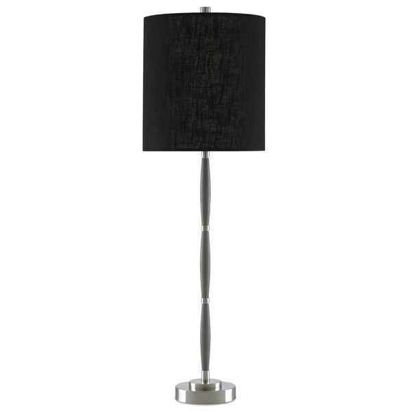 Dashwood Gray and Brushed Nickel One-Light Table Lamp, image 3