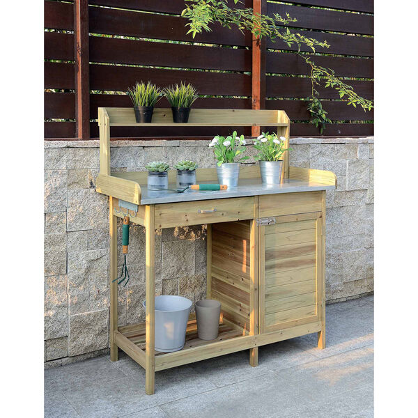 Deluxe Potting Bench with Cabinet, image 5